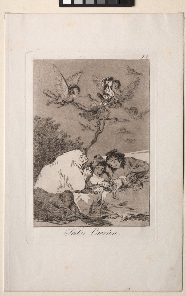 Caprichos: Tudo Vai Cair de Francisco de Goya