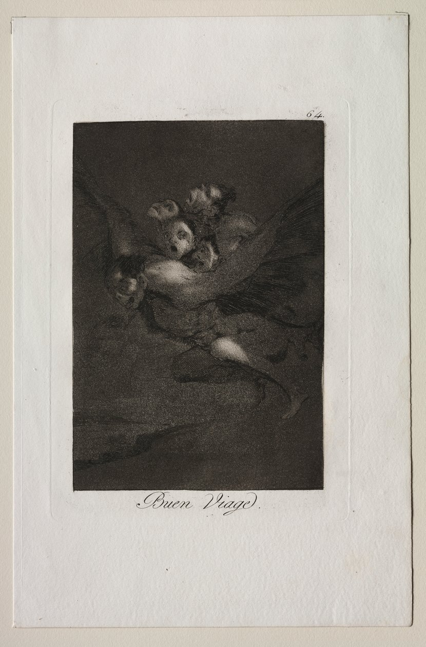 Caprichos: Boa viagem! de Francisco de Goya