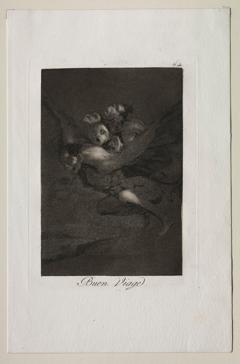 Caprichos: Bon Voyage! de Francisco de Goya