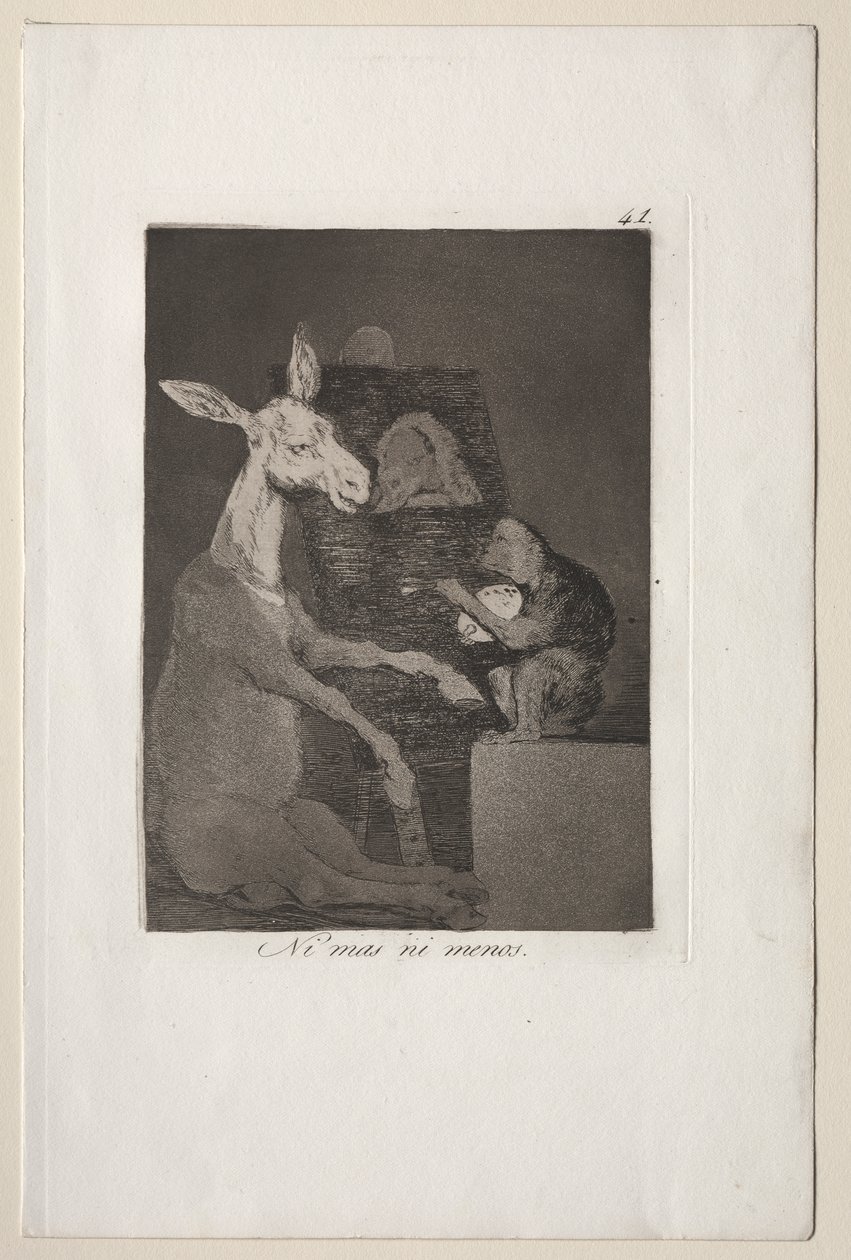 Caprichos: nem mais nem menos de Francisco de Goya