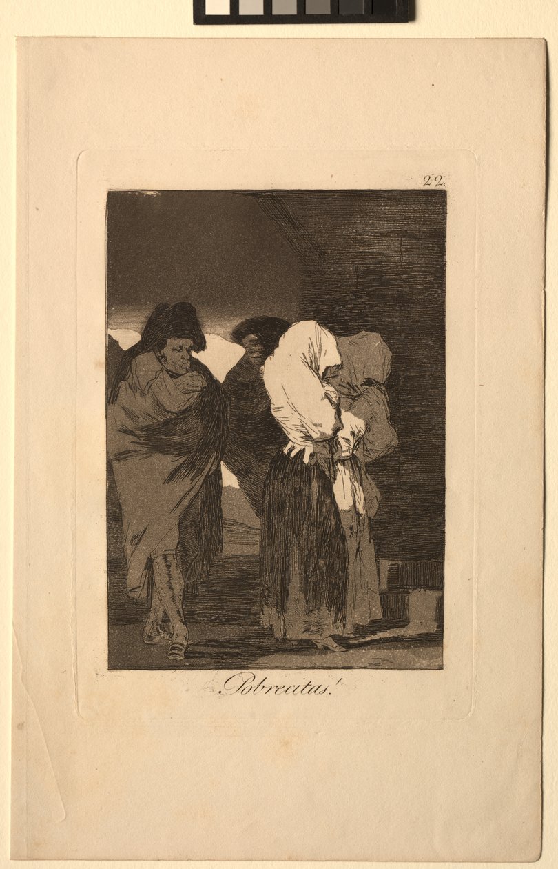 Caprichos: Meninas pobres! de Francisco de Goya