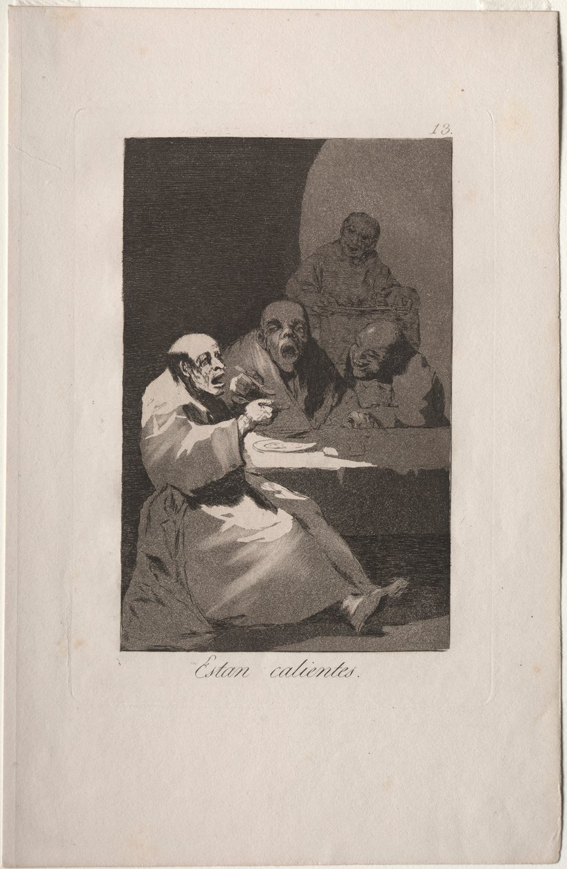 Caprichos: Eles são gostosos .. de Francisco de Goya