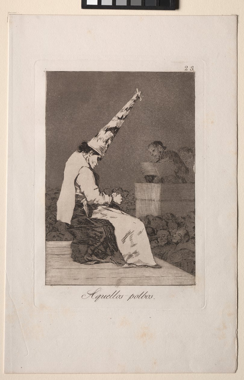 Caprichos: aqueles grãos de poeira de Francisco de Goya