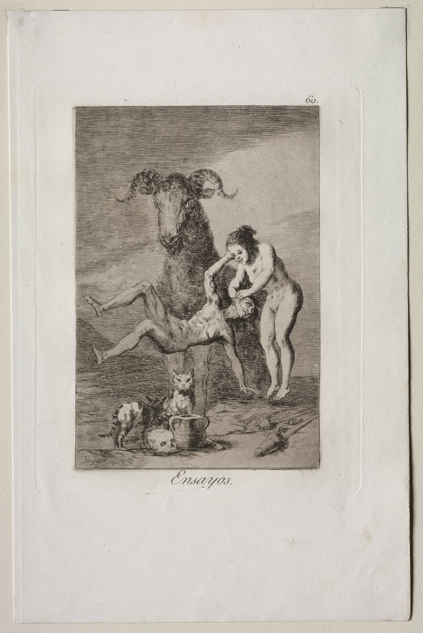 Caprichos: Provas de Francisco de Goya