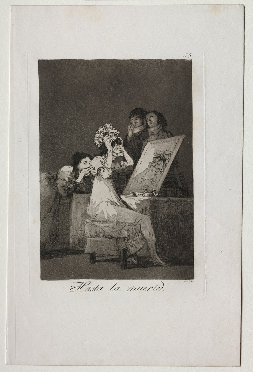 Caprichos: Até a Morte de Francisco de Goya