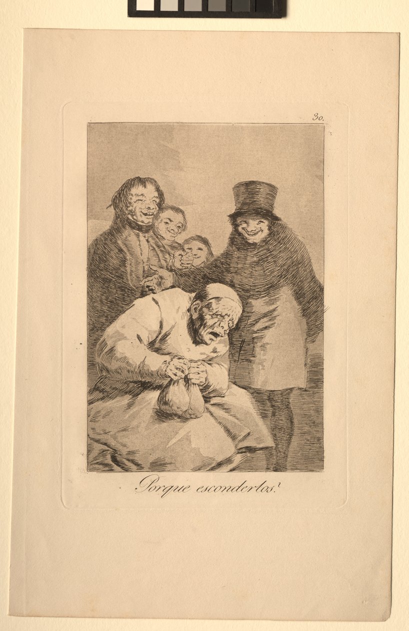 Caprichos: por que escondê-los. de Francisco de Goya