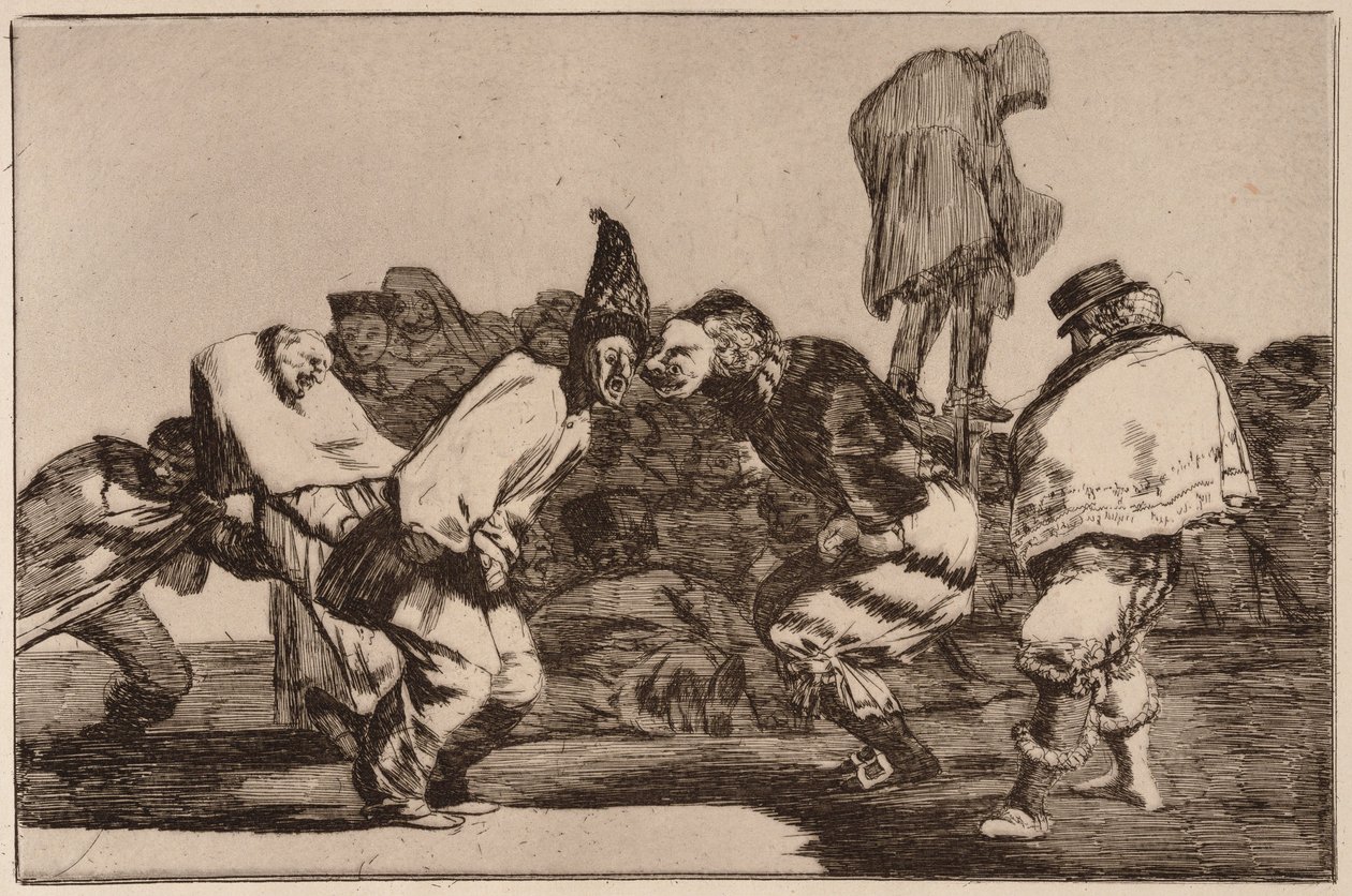 «Disparate de Carnaval», da série «Los Disparates» de Francisco de Goya