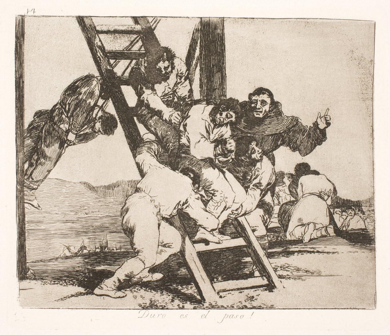 A maneira mais difícil (14) de Francisco de Goya