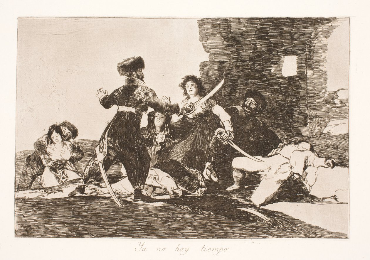 Já é tarde demais (19) de Francisco de Goya