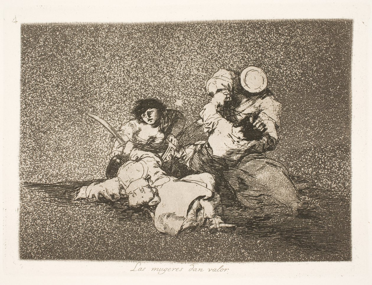São as mulheres que dão coragem (4) de Francisco de Goya
