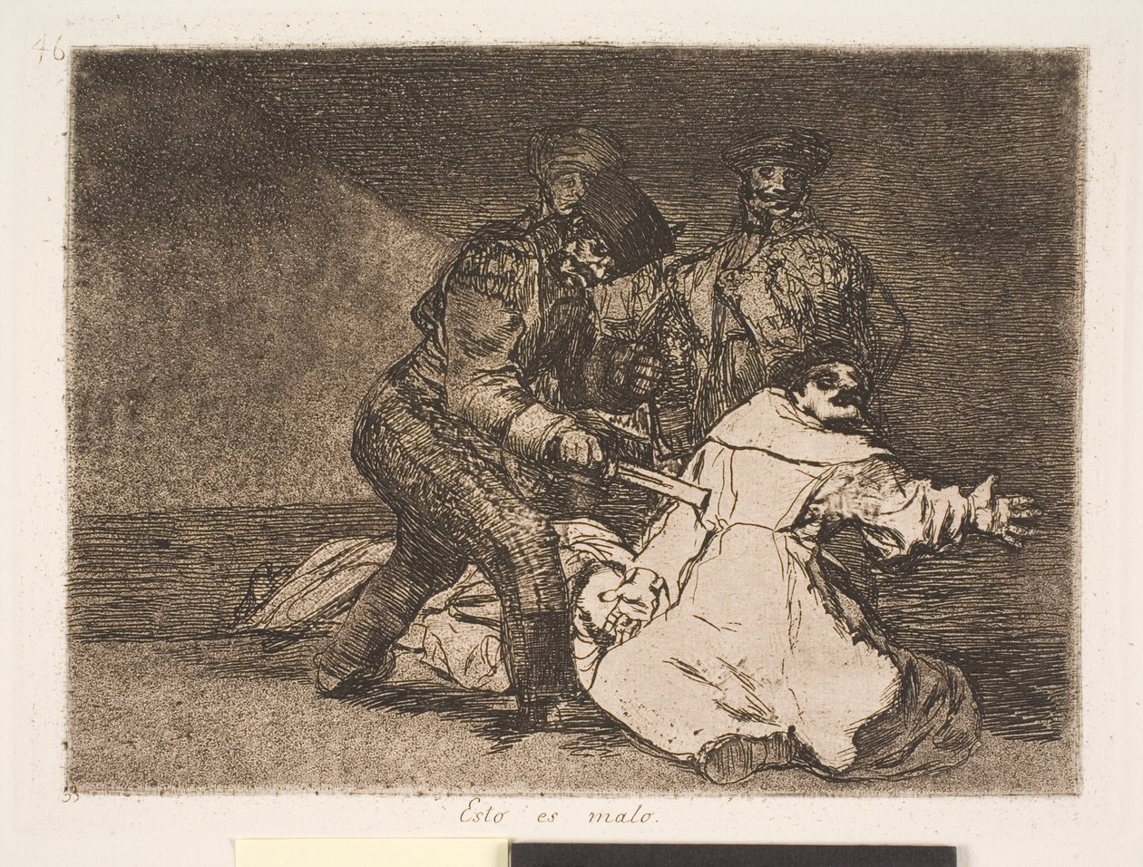 É ruim (46) de Francisco de Goya