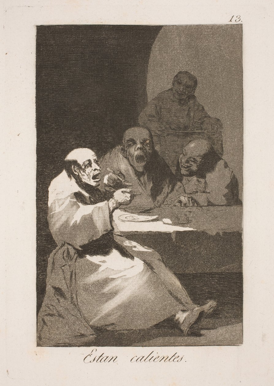 Está quente de Francisco de Goya