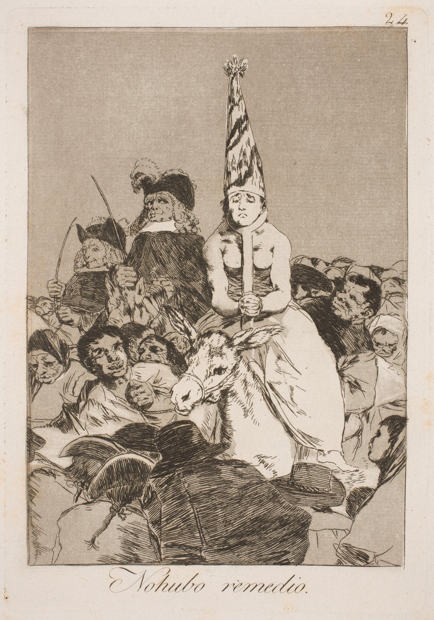 Não adianta de Francisco de Goya
