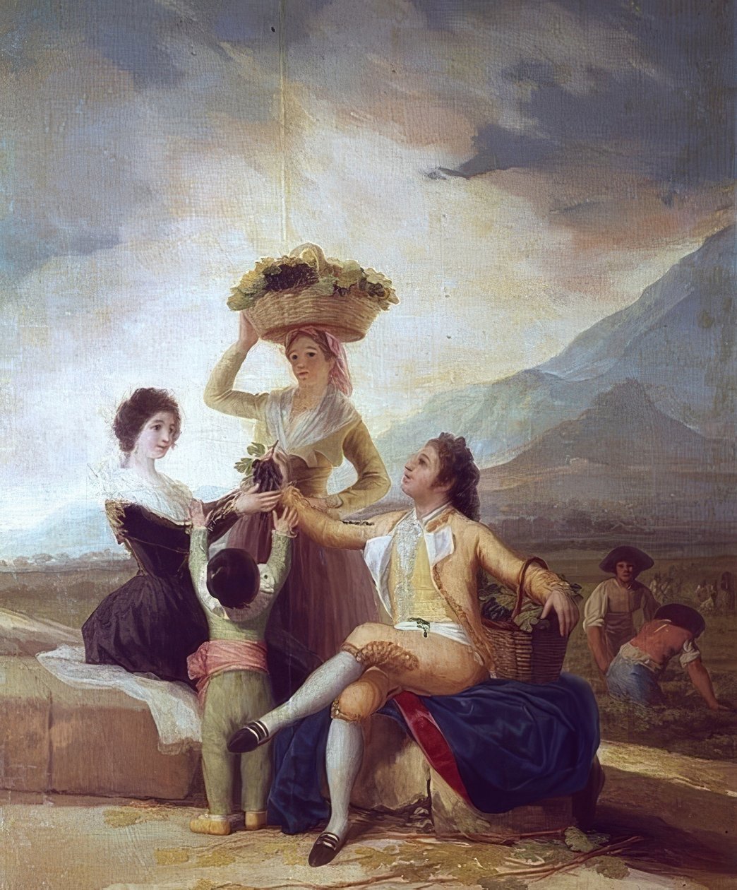 O vintage - outono. 1786 de Francisco de Goya