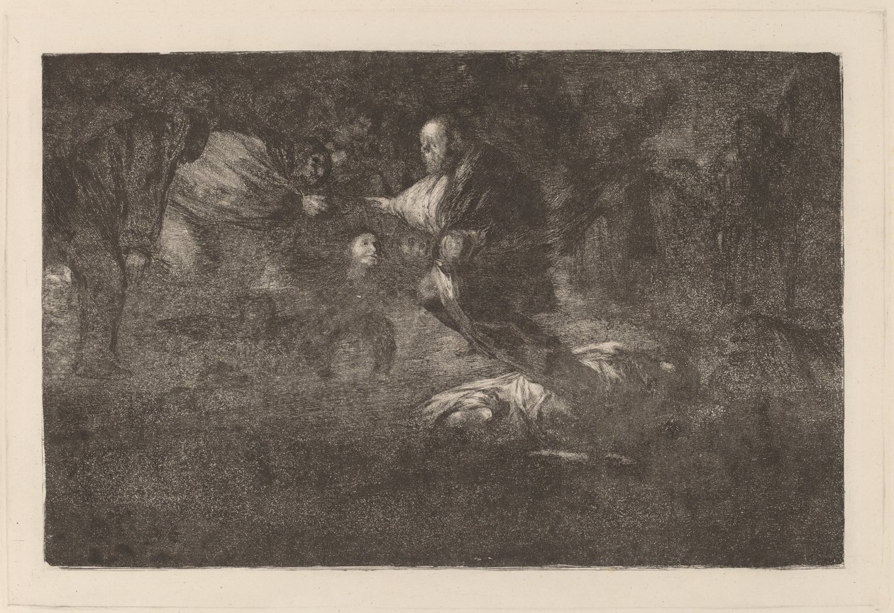 Deus os cria e eles se unem (Deus os cria e eles se unem) de Francisco de Goya