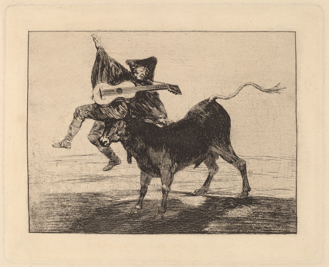 Deus te pague vsted (que Deus te pague) de Francisco de Goya