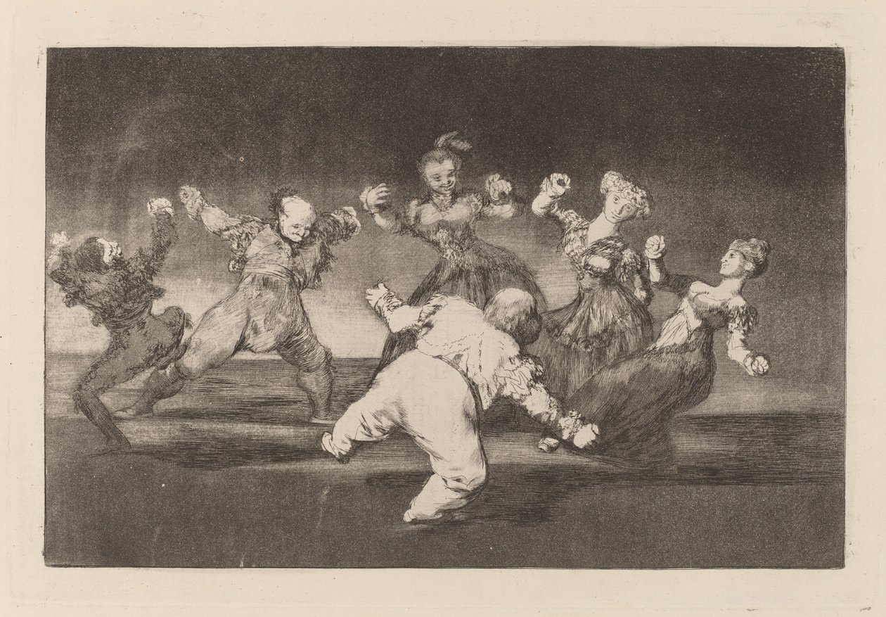 Disparate allegre (Merry Folly) de Francisco de Goya