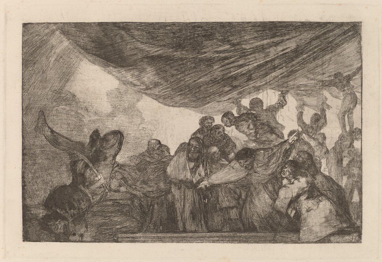 Disparate claro (Clear Folly) de Francisco de Goya