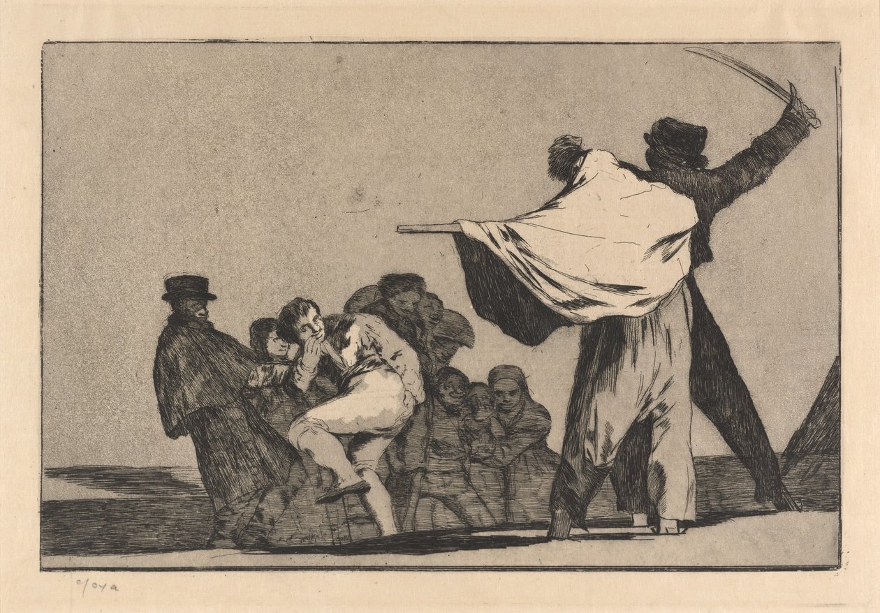Disparate conocido (loucura bem conhecida) de Francisco de Goya