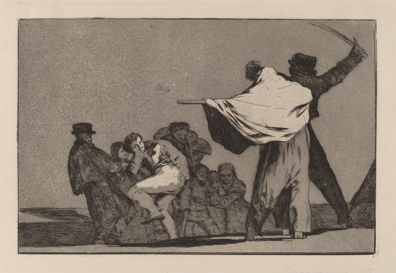 Disparate conocido (loucura bem conhecida) de Francisco de Goya