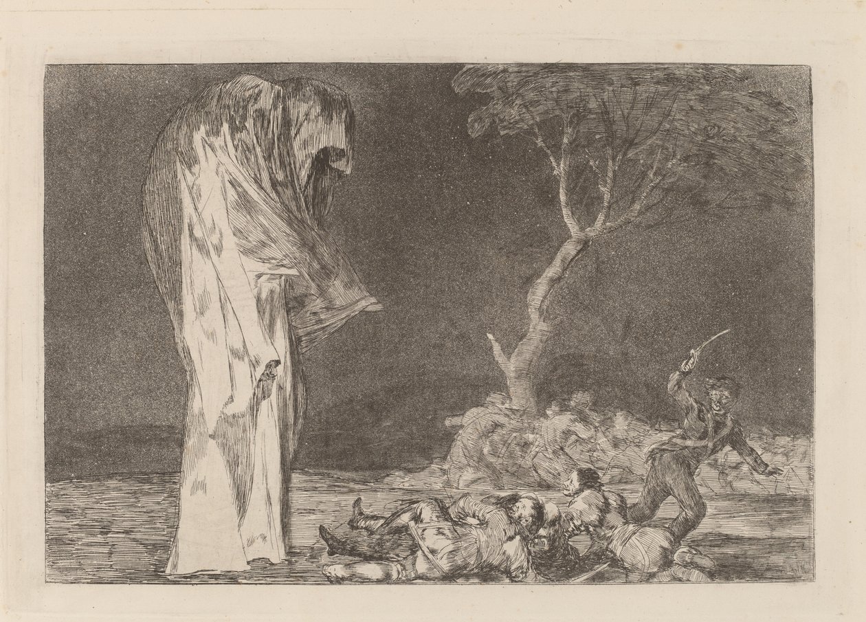Loucura do medo de Francisco de Goya