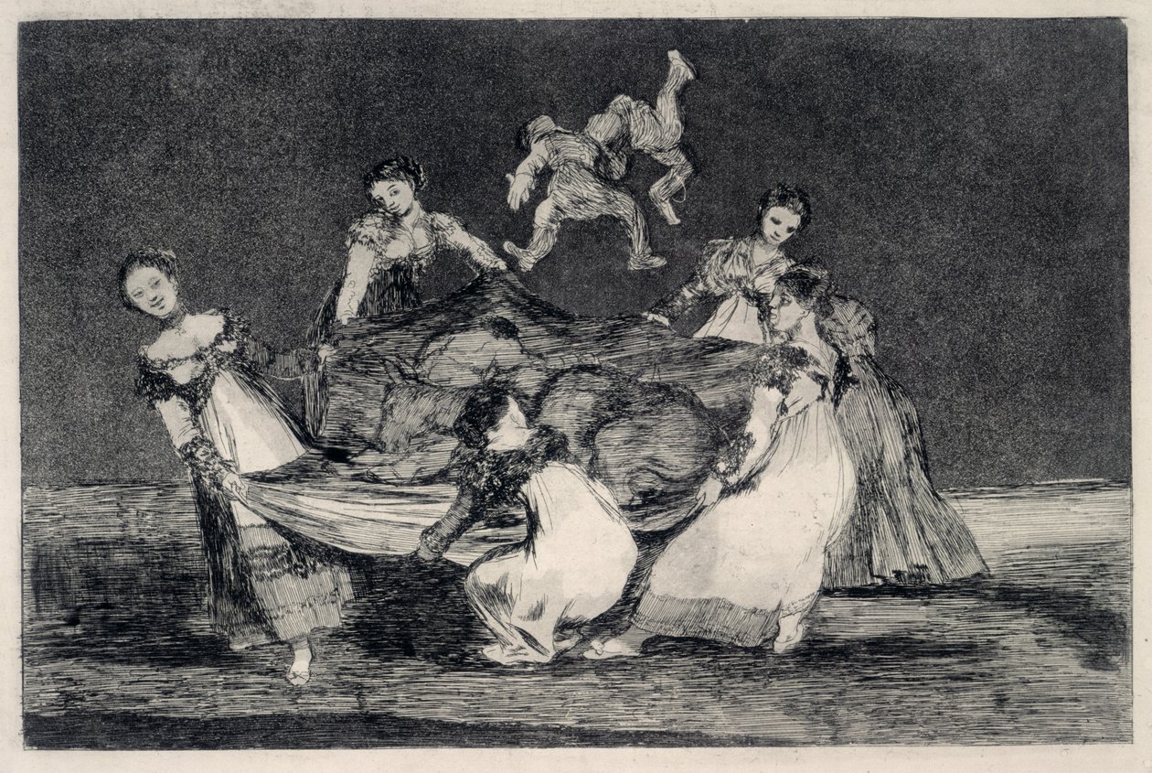 Disparate femenino (Feminine Folly) de Francisco de Goya