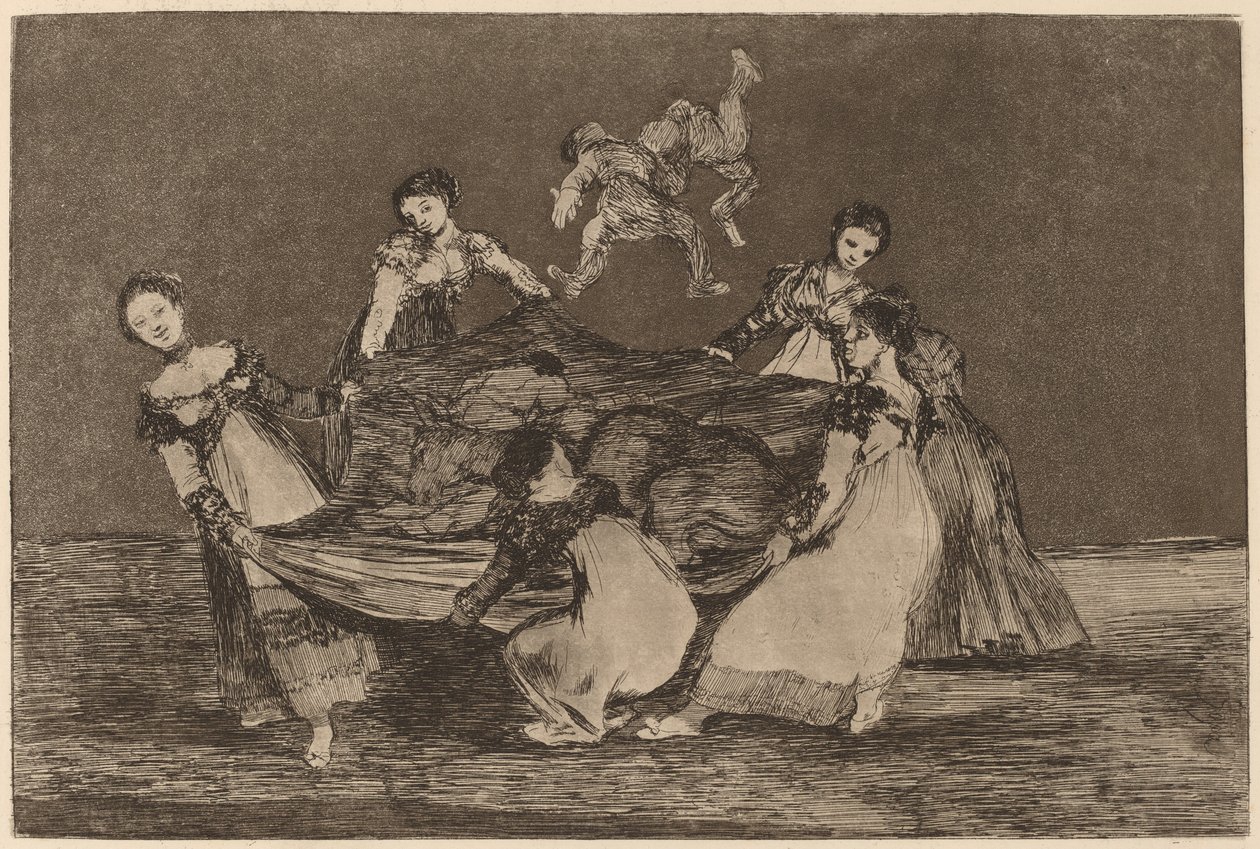 Disparate femenino (Feminine Folly) de Francisco de Goya