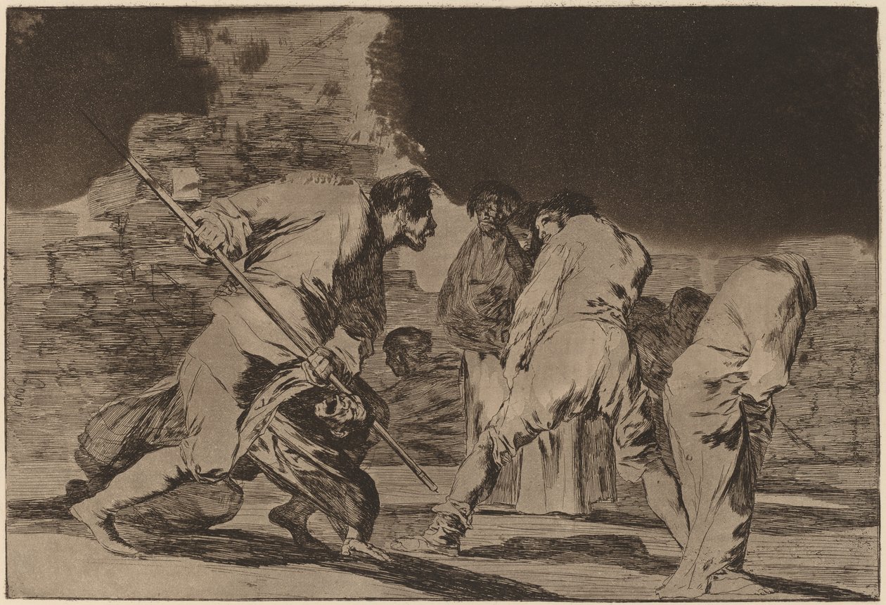 Disparate furioso (Furious Folly) de Francisco de Goya