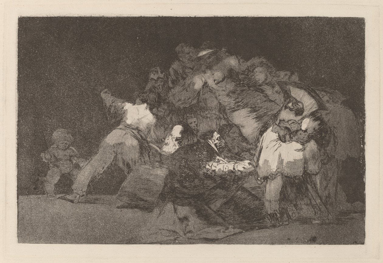 Disparate geral (Insensatez Geral) de Francisco de Goya