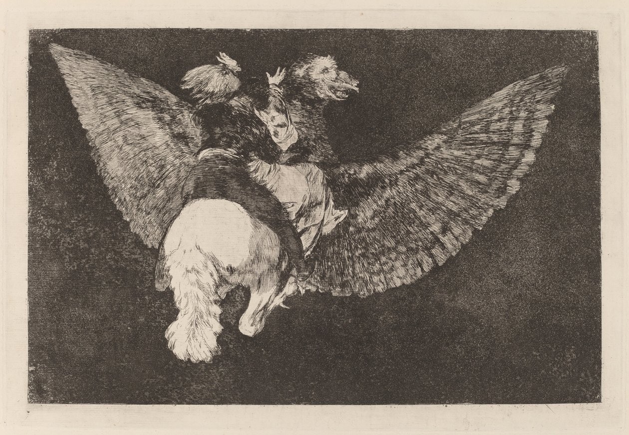 Disparate volante (Flying Folly) de Francisco de Goya