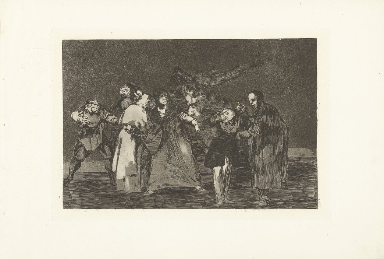 Tríplice idiotice
Disparar triplo
Los Disparates (As loucuras) (título da série)
Los Proverbios (Os Provérbios) (título da série) de Francisco de Goya