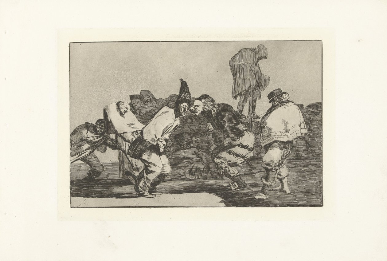 Loucura do carnaval
Disperate de carnabal
Los Disparates (As loucuras) (título da série)
Los Proverbios (Os Provérbios) (título da série) de Francisco de Goya