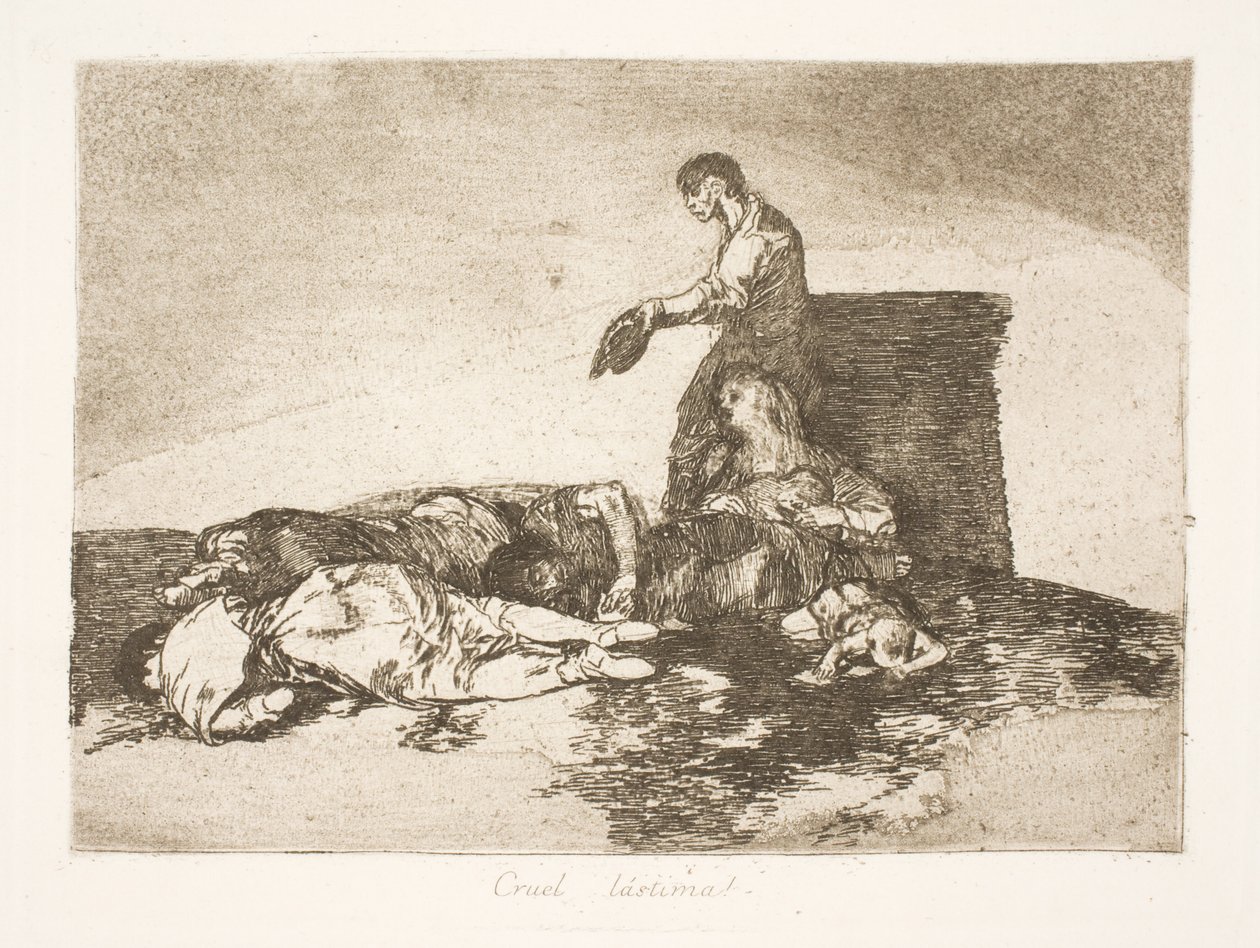 Miséria! (48) de Francisco de Goya