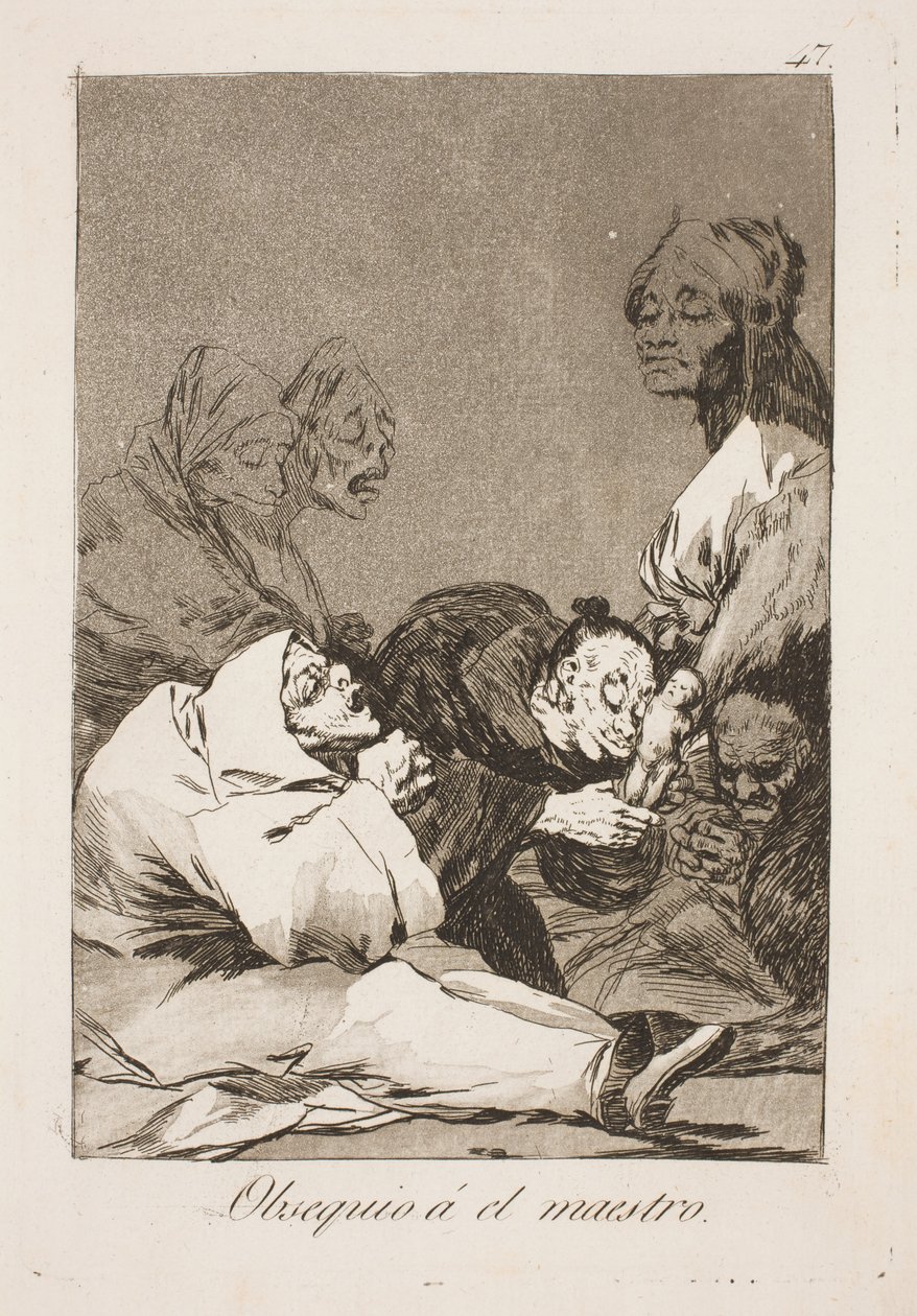 Um presente para o mestre de Francisco de Goya
