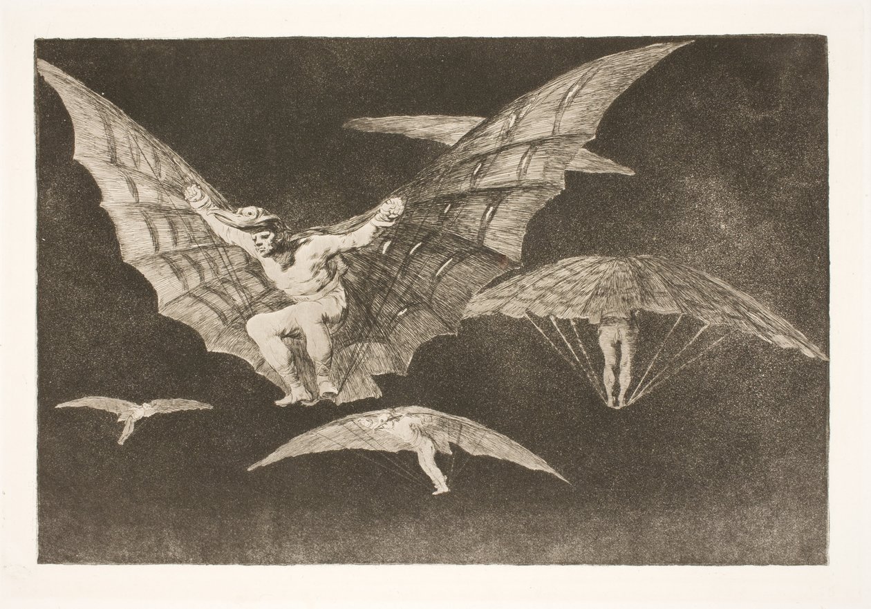 Uma maneira de voar (onde há uma vontade, há uma maneira) de Francisco de Goya