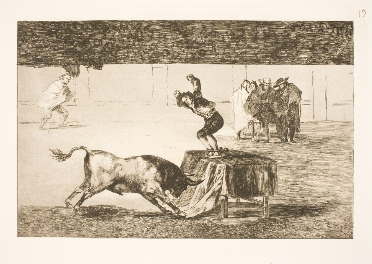 Outro ato maluco (de Martincho) na mesma arena (em Saragoça) de Francisco de Goya