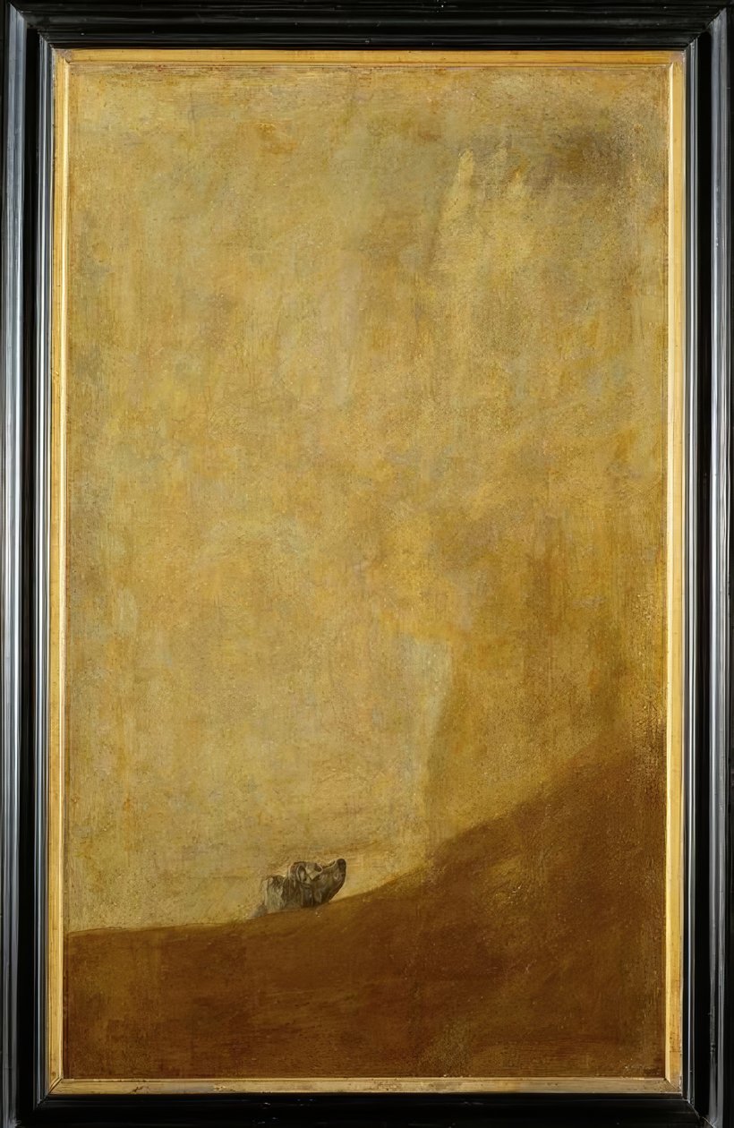 F.Goya, Hund de Francisco de Goya
