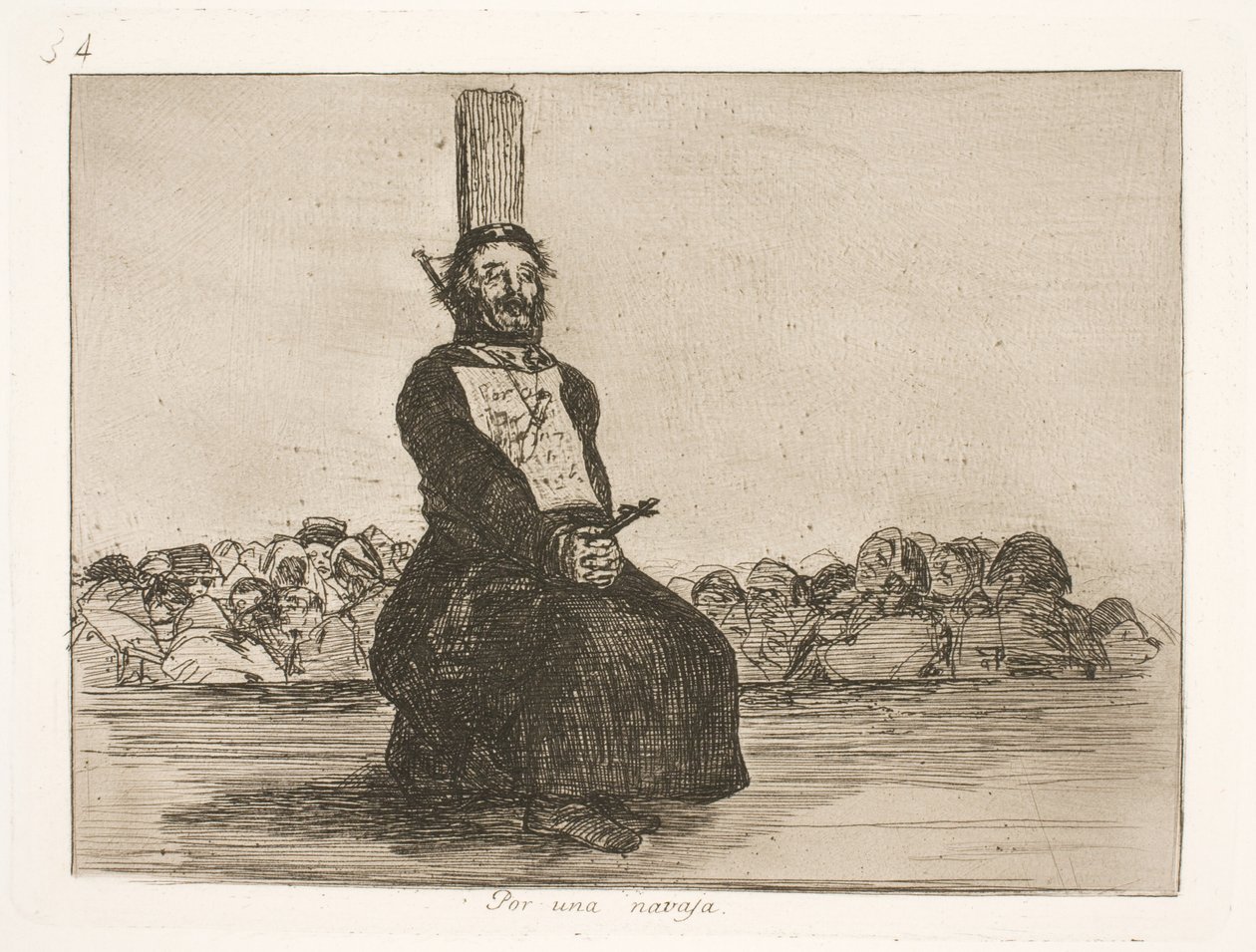 Por uma faca (34) de Francisco de Goya