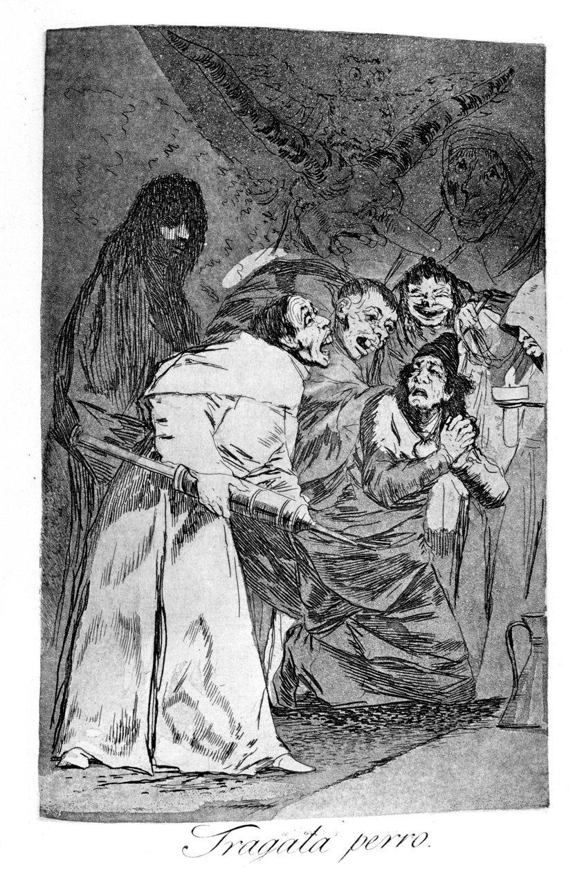 Cão de fragata, 1799 de Francisco de Goya