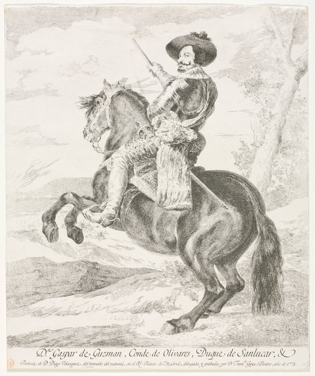 Gaspar de Guzman, 1778. de Francisco de Goya