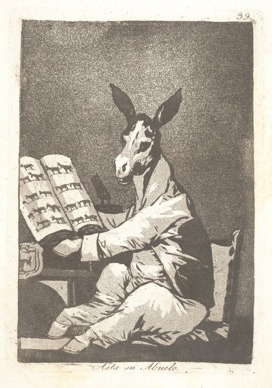 Seus ancestrais de Francisco de Goya