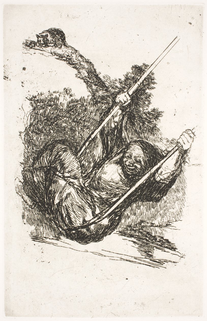 Bruxa em balanço de Francisco de Goya