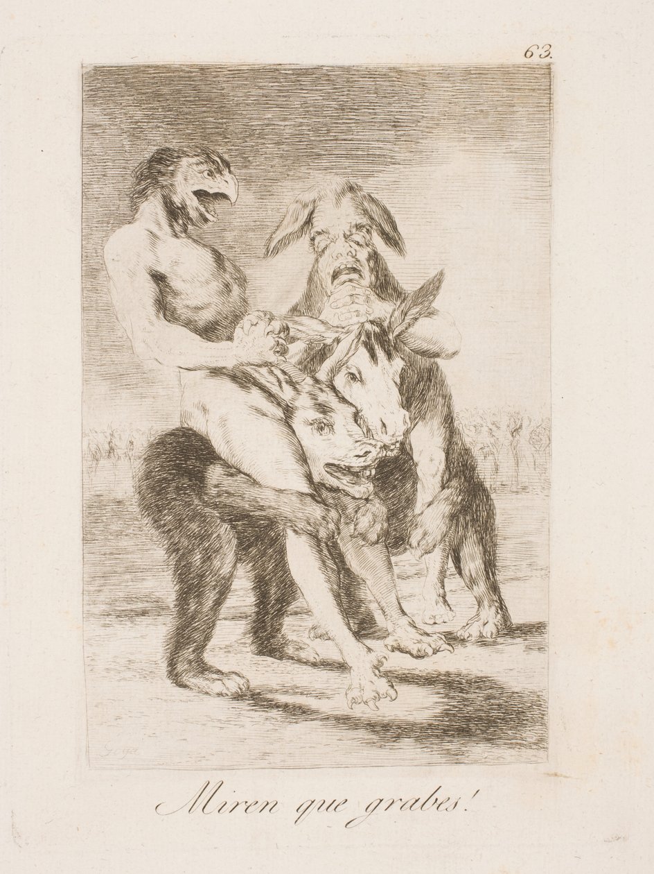 Que seriedade de Francisco de Goya