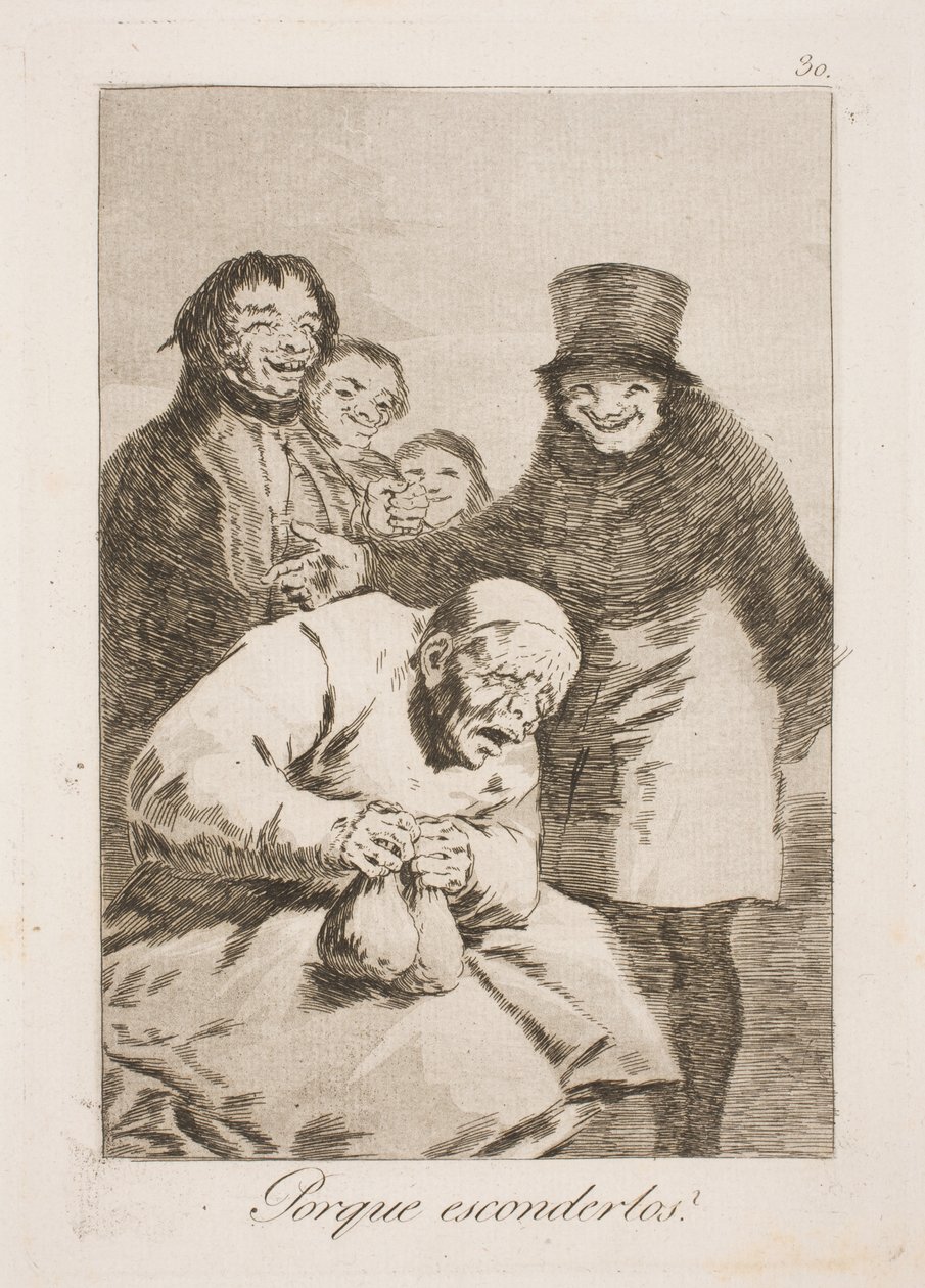 Por que salvá-los? de Francisco de Goya