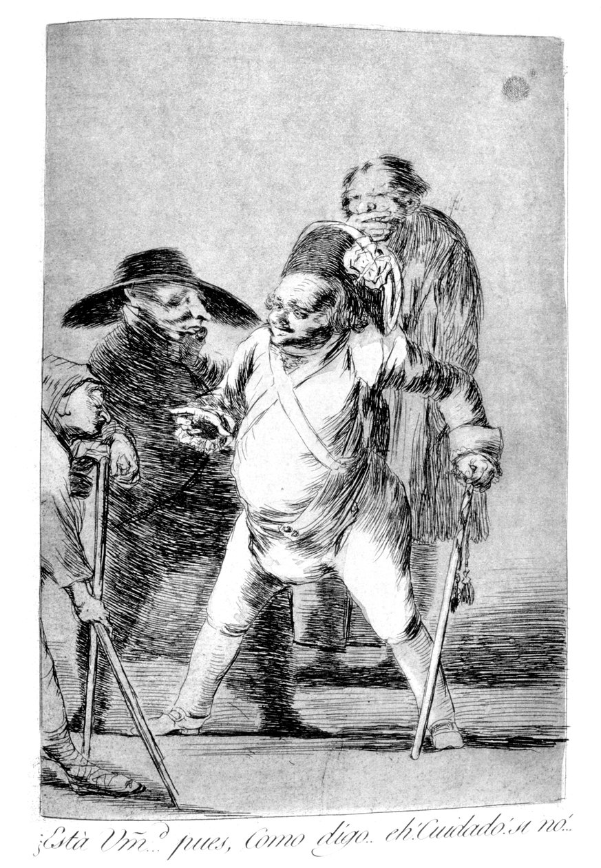 Esta é a sua excelência, 1799 de Francisco de Goya