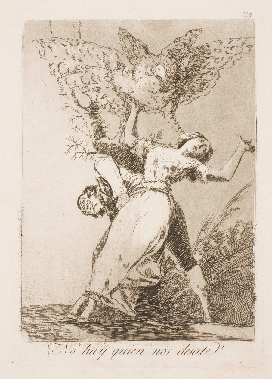 Não podemos nos divorciar então? de Francisco de Goya