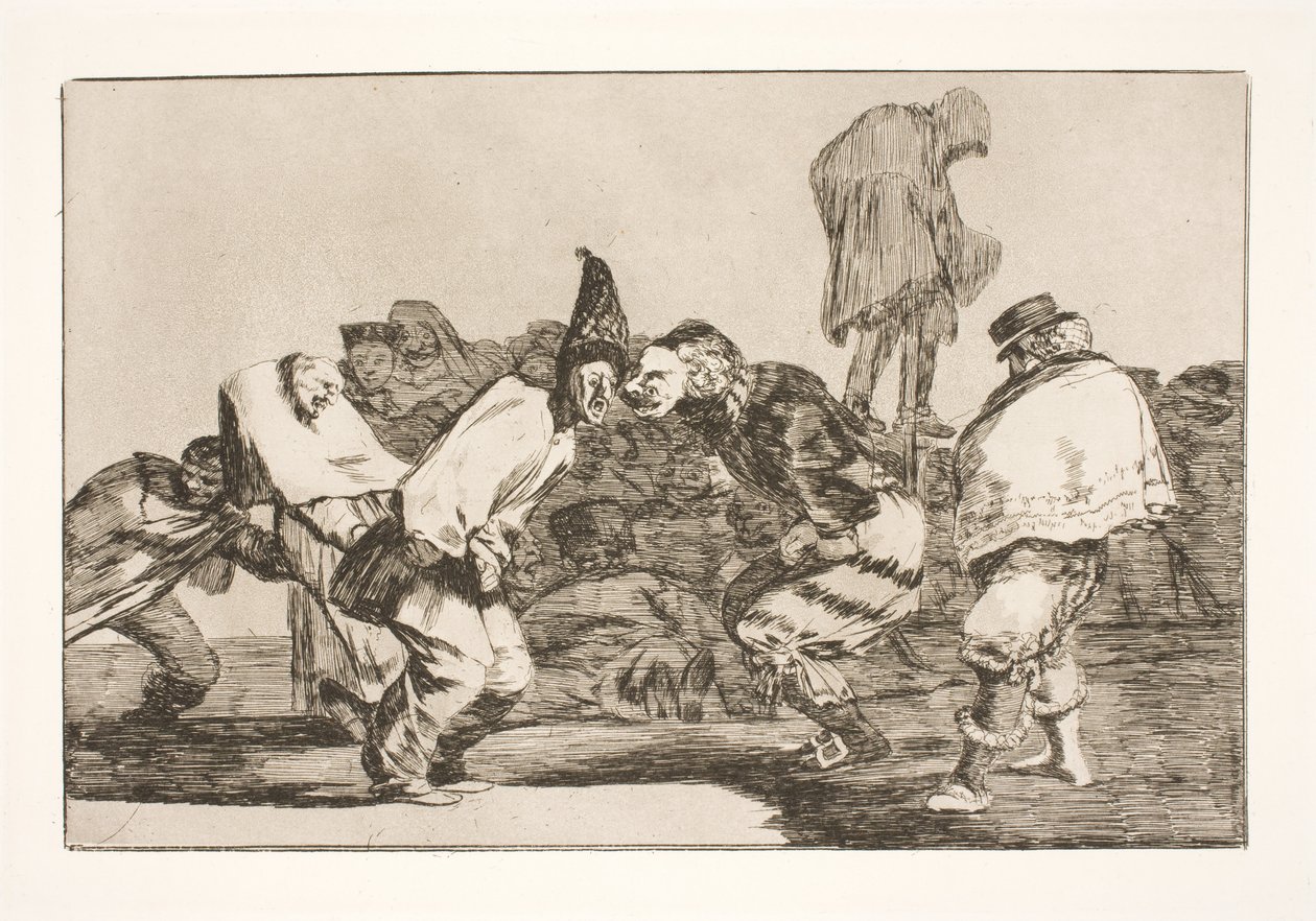 A Loucura do Carnaval (Mãe você, Carnaval, pois amanhã haverá cinzas) de Francisco de Goya