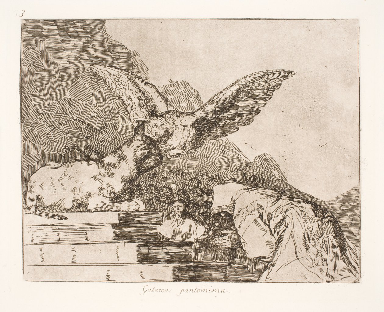 Comprou pão e picos (73) de Francisco de Goya