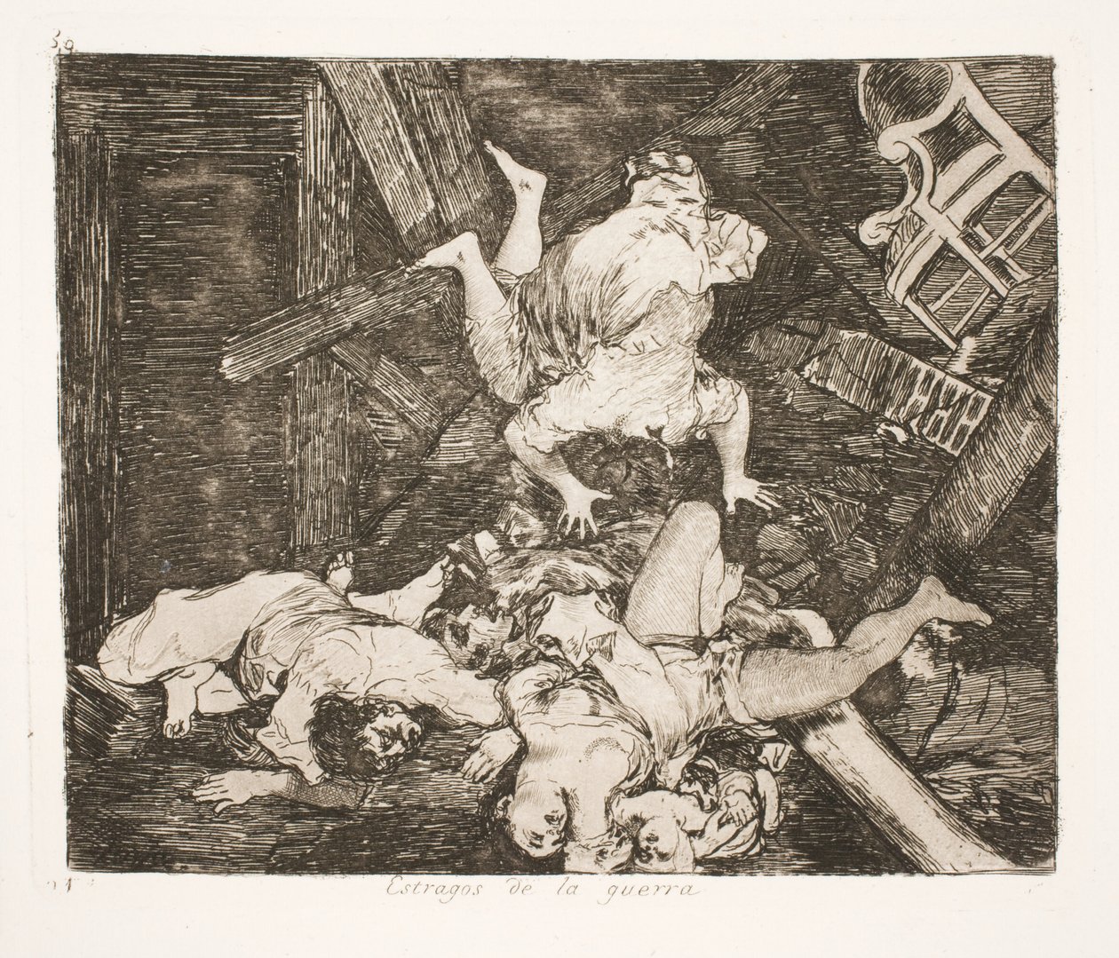 Os horrores da guerra (30) de Francisco de Goya