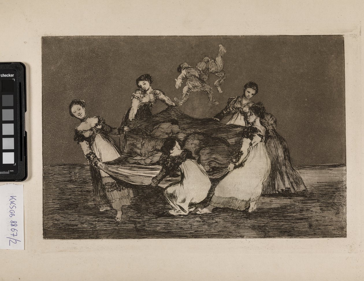 Loucura Feminina (mais pesada que um burro) de Francisco de Goya